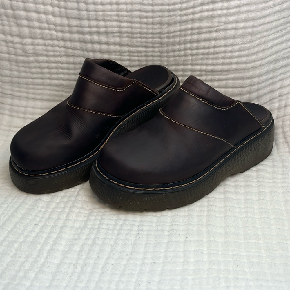Vintage Arizona Leather Clogs